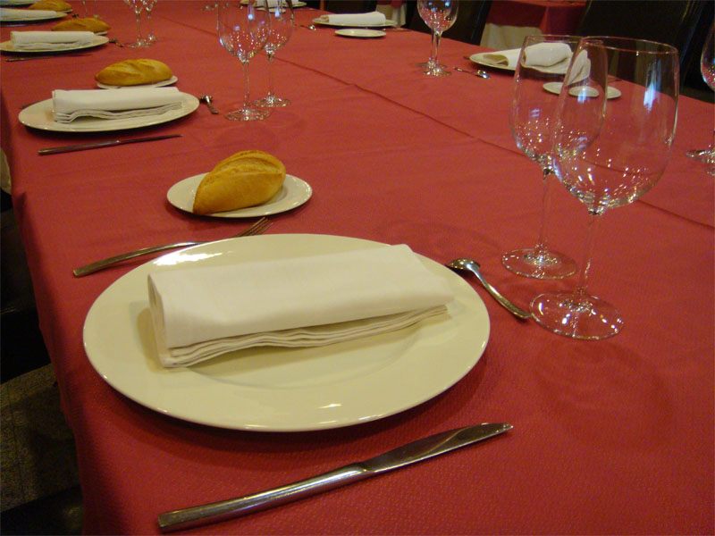 Detalle de mesa